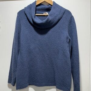 J.Jill Sweater Pullover Blue Women’s Wool Blend Top EUC Medium